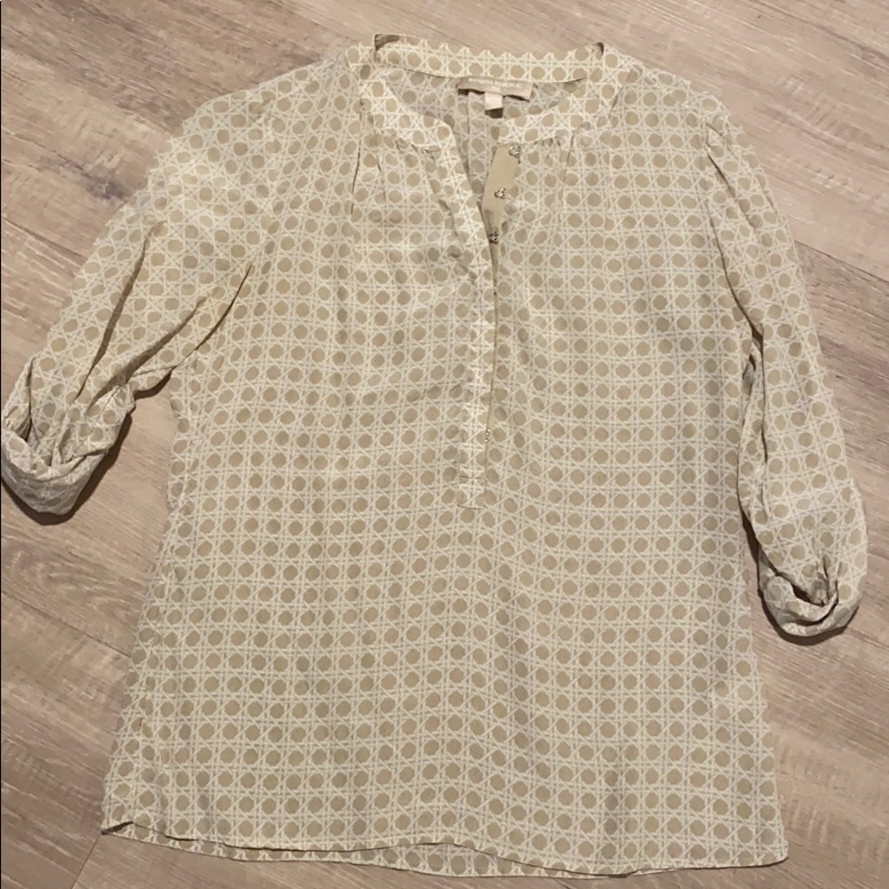 Banana Republic silk blouse
